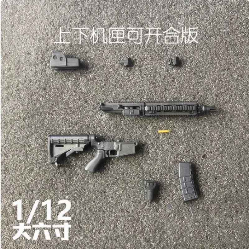Фото CA415 2.0 Масштабная модель 1/12: Смоляной пистолет (не стреляет) для сцен с солдатами, аксессуар для 6-дюймовых фигурок (Notaman, Mezco, Shf Body) №1
