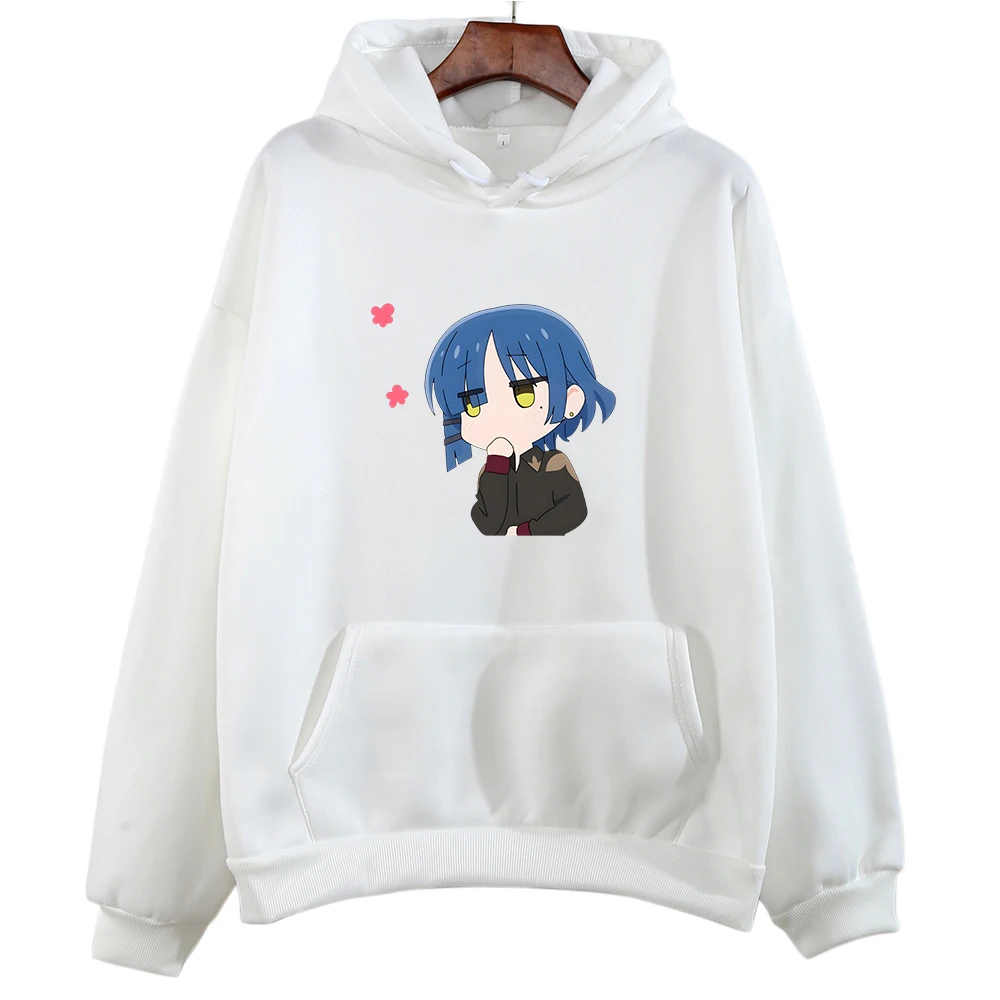 

Ryou Yamada BOCCHI THE ROCK! Hoodies Anime Kawaii Cartoon Printing Sweatshirts Graphic Clothes Long Sleeve Girls Pullovers Women