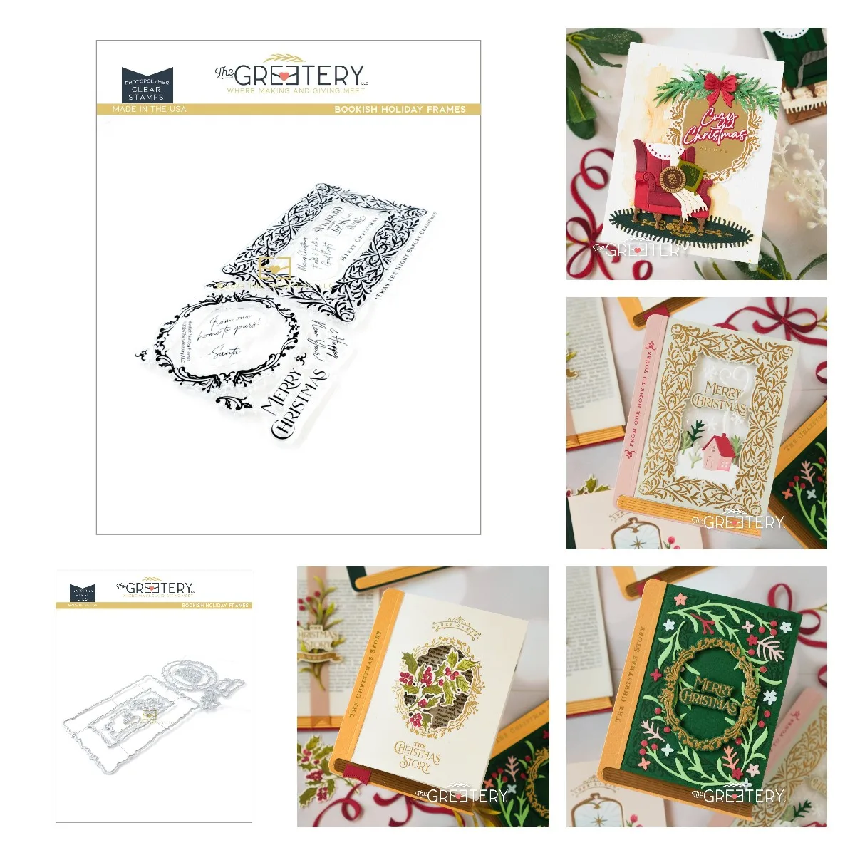 Рождественский металлический высекальный штамп и штампы для скрапбукинга