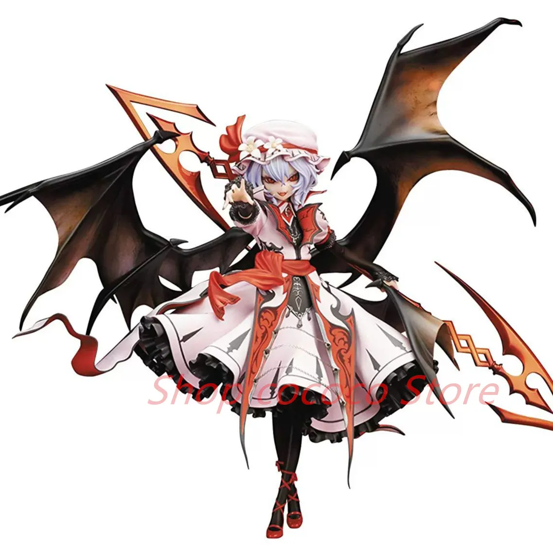 Аниме Touhou Project Remilia Scarlet 22 см ПВХ фигурку аниме фигурка модель игрушки коллекция