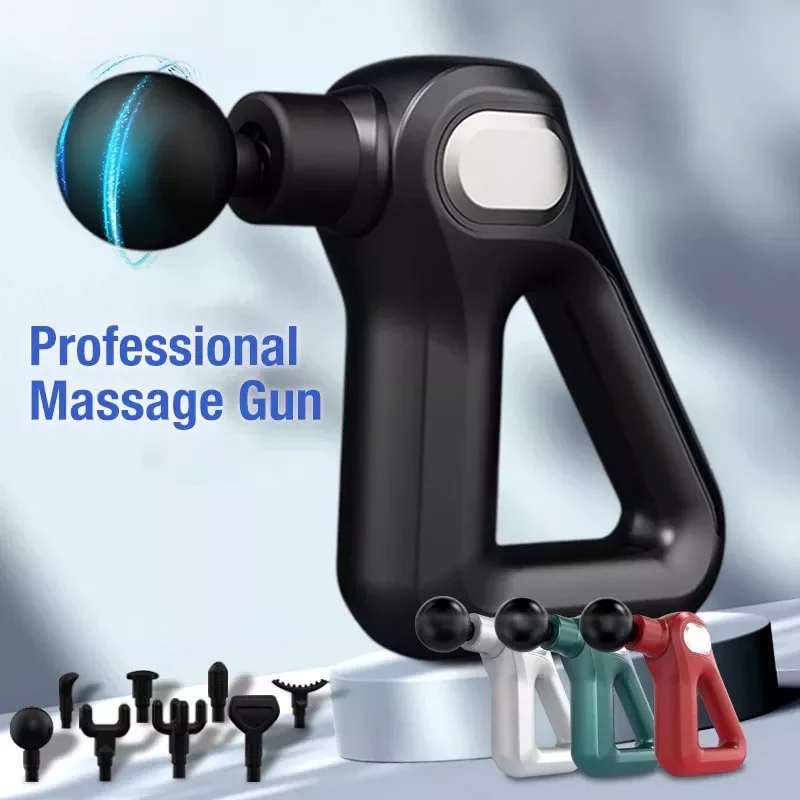 

Massage Gun Fascia Gun Slimming Body Muscle Relaxation for Neck Back Foot Leg Shoulder Massager Massage Gun Percussion Mассажер