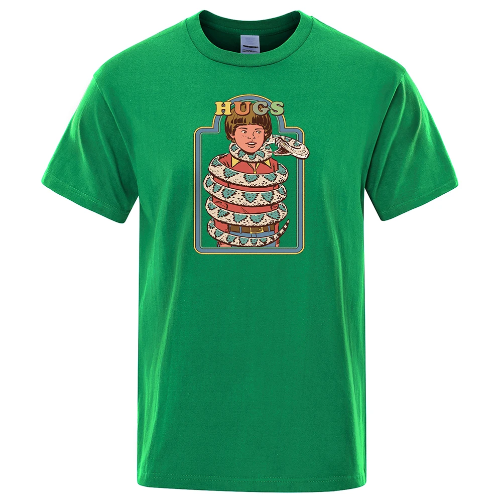 

Футболка мужская оверсайз с принтом манги, круглым вырезом и принтом