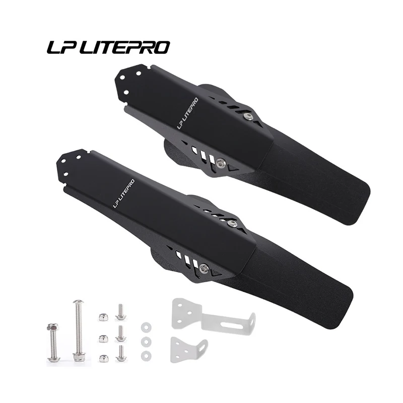 

LP Litepro For DAHON P8\K3\D5\412 Folding Bicycle Mudguard Aluminum Alloy 16\20inch BMX Bike Fender