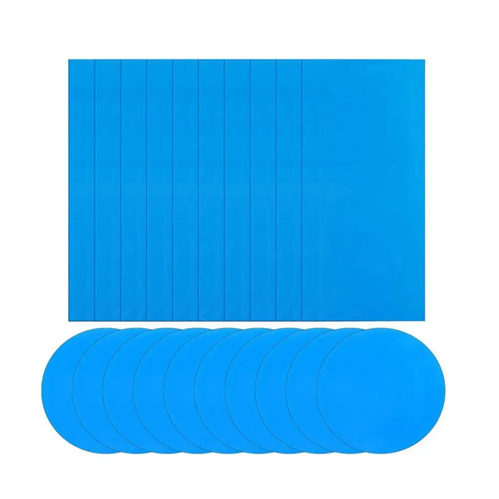 

20Pcs Useful Multifunctional Self-adhesive Float Repair Patch Pool Repair Patch Round Rectangle Corrosion Resistant