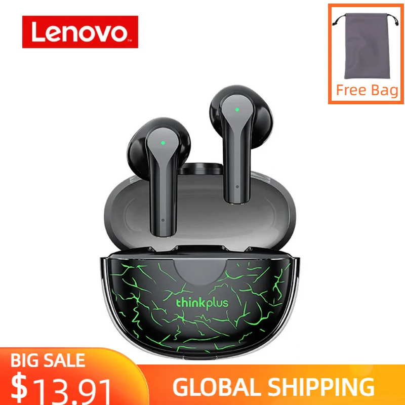 

Lenovo XT95 Pro TWS Earphones Thinkplus LivePods Bluetooth 5.1 Stereo Sound Earbuds Noise Reduction Low Gaming Latency Headsets