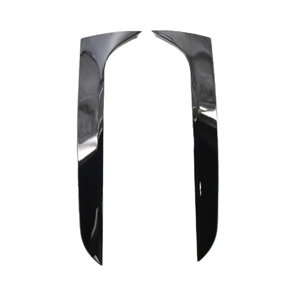 

Глянцевый 1 пара прочный стильный внешний вид заднее окно боковой спойлер чехол Элегантный Внешний чехол для автомобиля Изысканная отделка
