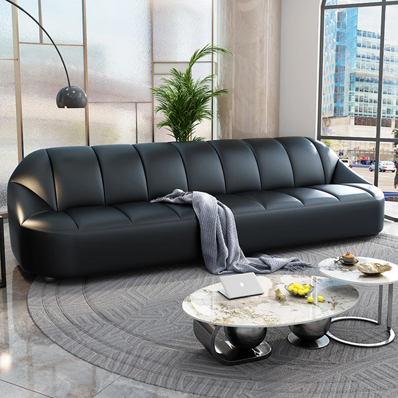 

Stretch Relax Sofa Recliner Leather Organizer Luxury Adults Couch Modern Designer Banquet Unique Canape Salon Home Furniture
