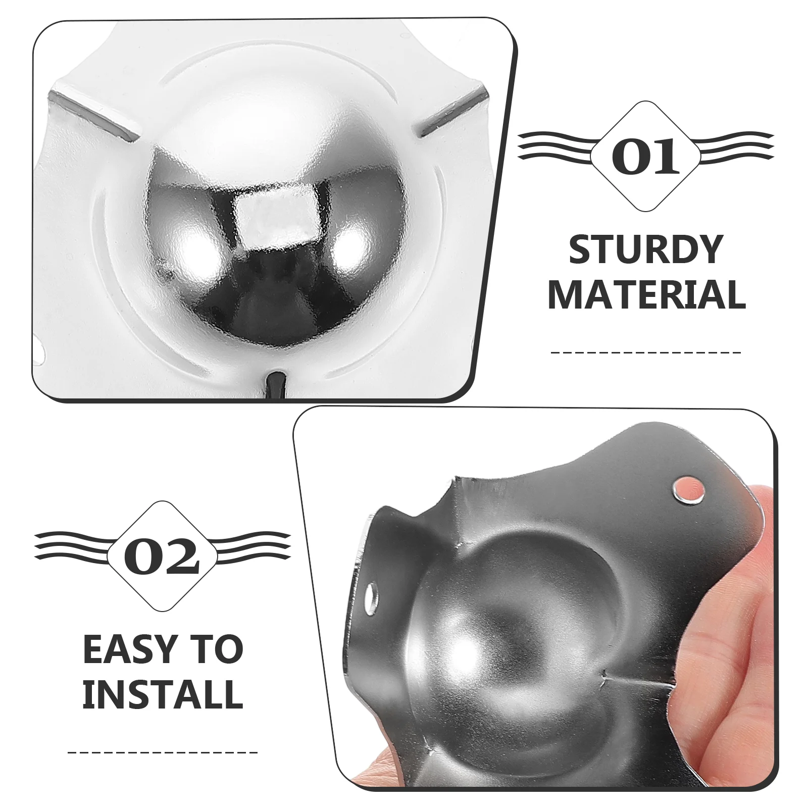 Металлические противоударные защитные уголки для усилителя кейс полета