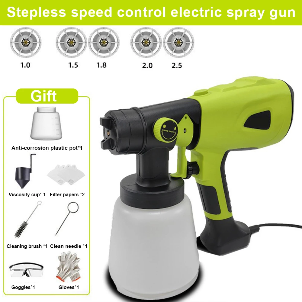 

Электрический краскопульт DIZAINLIFE 800 мл