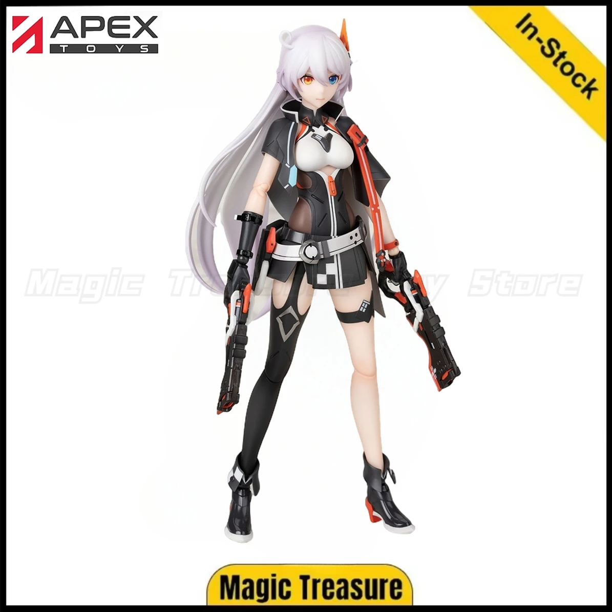 Фото 【В наличии】Оригинальная фигурка APEX-TOYS MiHoYo ARCTECH Honkai Impact 3 Кьяна Каслана, масштаб 1/8, игрушка, украшение, подарок №1