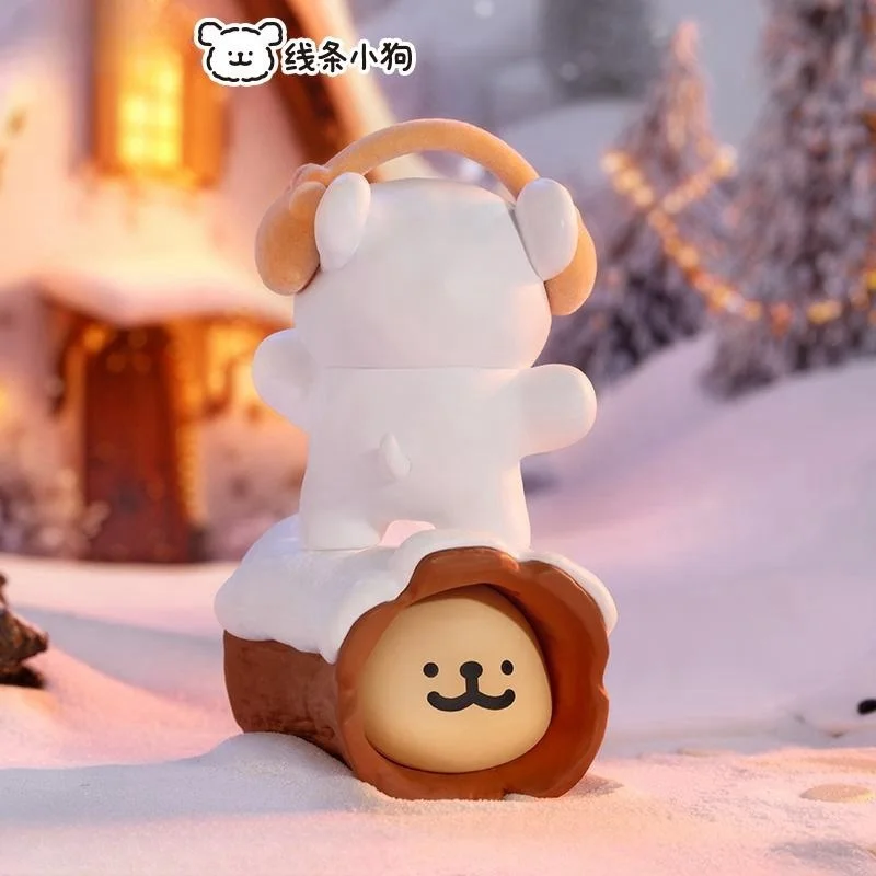 Подлинная новая линия Puppy Embrace Warmth Series Blind Box Kawaii Line Puppy Winter Outdoor Sports Design Коллекционные модели в подарок (art.: 3920cb8d3aff0) - 3920cb8d3aff0