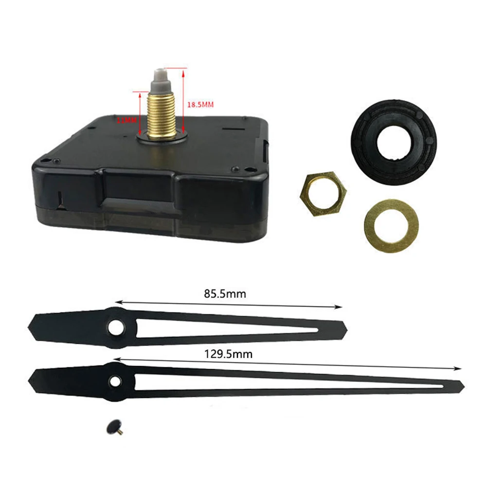 

Wall Clock Movement Mechanism DIY Repair Tool Parts Kit DIY Needles Kit Clock Parts Movement Repair Hands Set