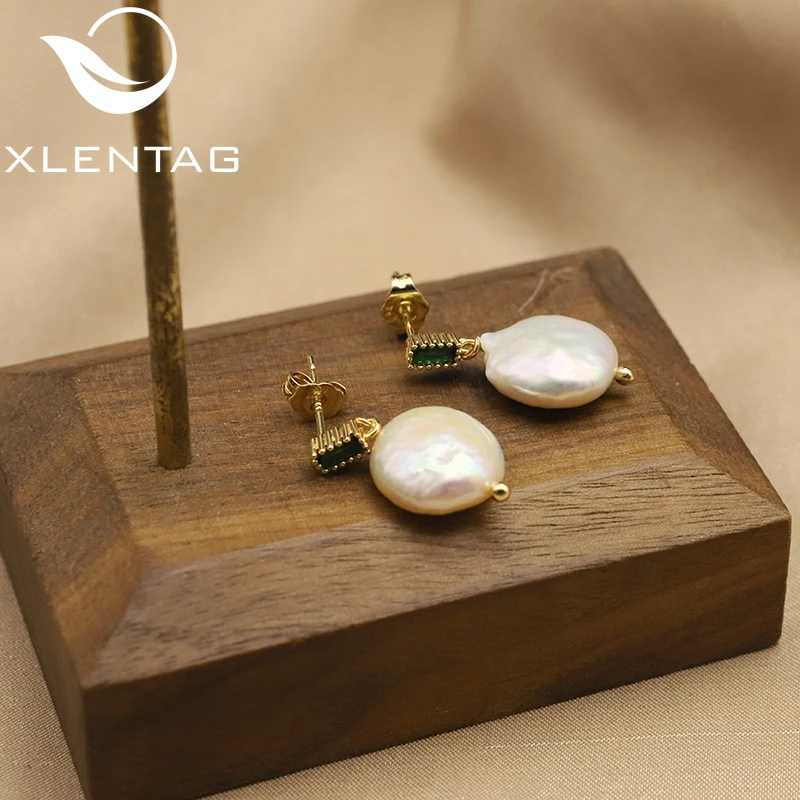 

XlentAg винтажные изумрудные хрустальные Женские Висячие серьги Дворцовый стиль романтические Изысканные Серьги Геометрические ювелирные из...