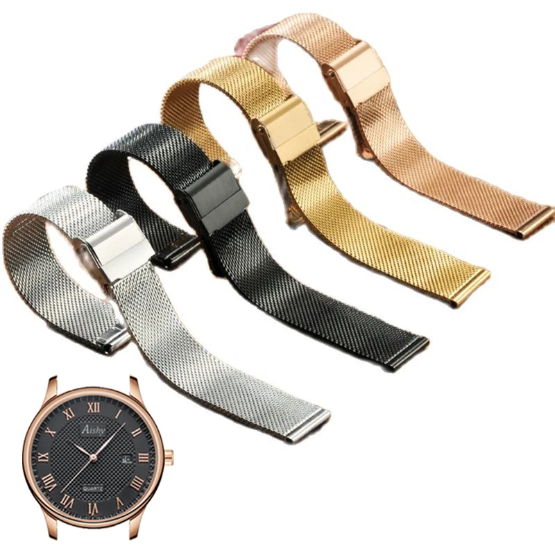 

Ремешок для часов 10 мм 12 мм 14 мм 16 мм 18 мм 20 мм 22 мм, браслет для часов SK DW SINOBI olevs seno lola GEDI HM MIKE