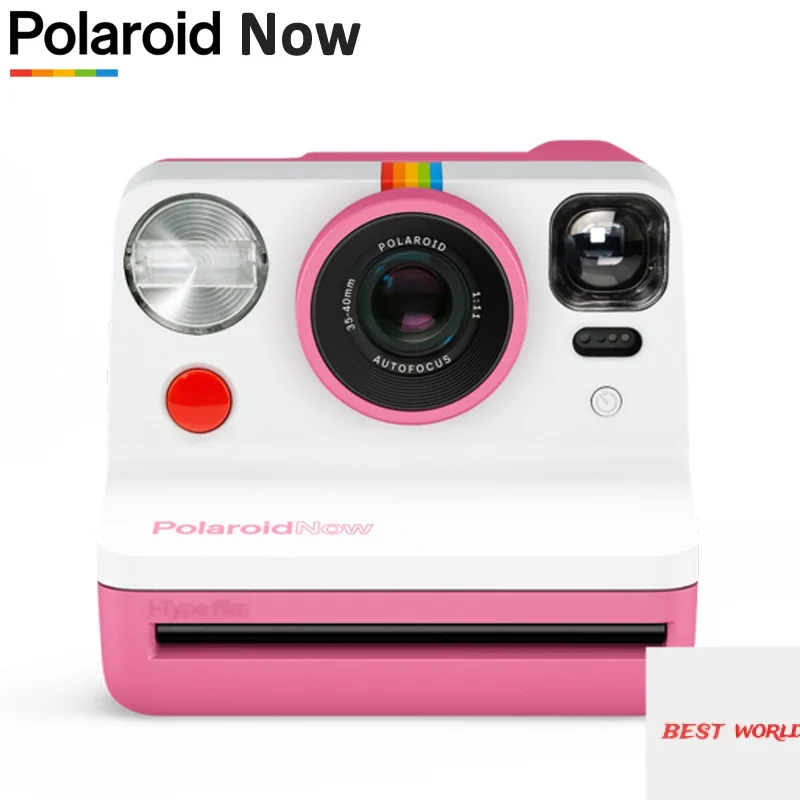 Polaroid Now i‑Type Instant Camera Pink Instax |