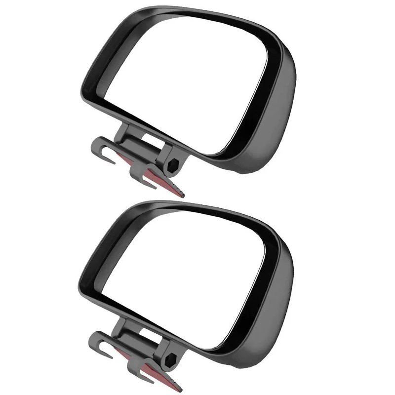 

YASOKRO 1 пара Автомобильное Зеркало для слепых зон вращение на 360 градусов регулируемое зеркало заднего вида широкоугольный объектив для парковки вспомогательное Автомобильное Зеркало