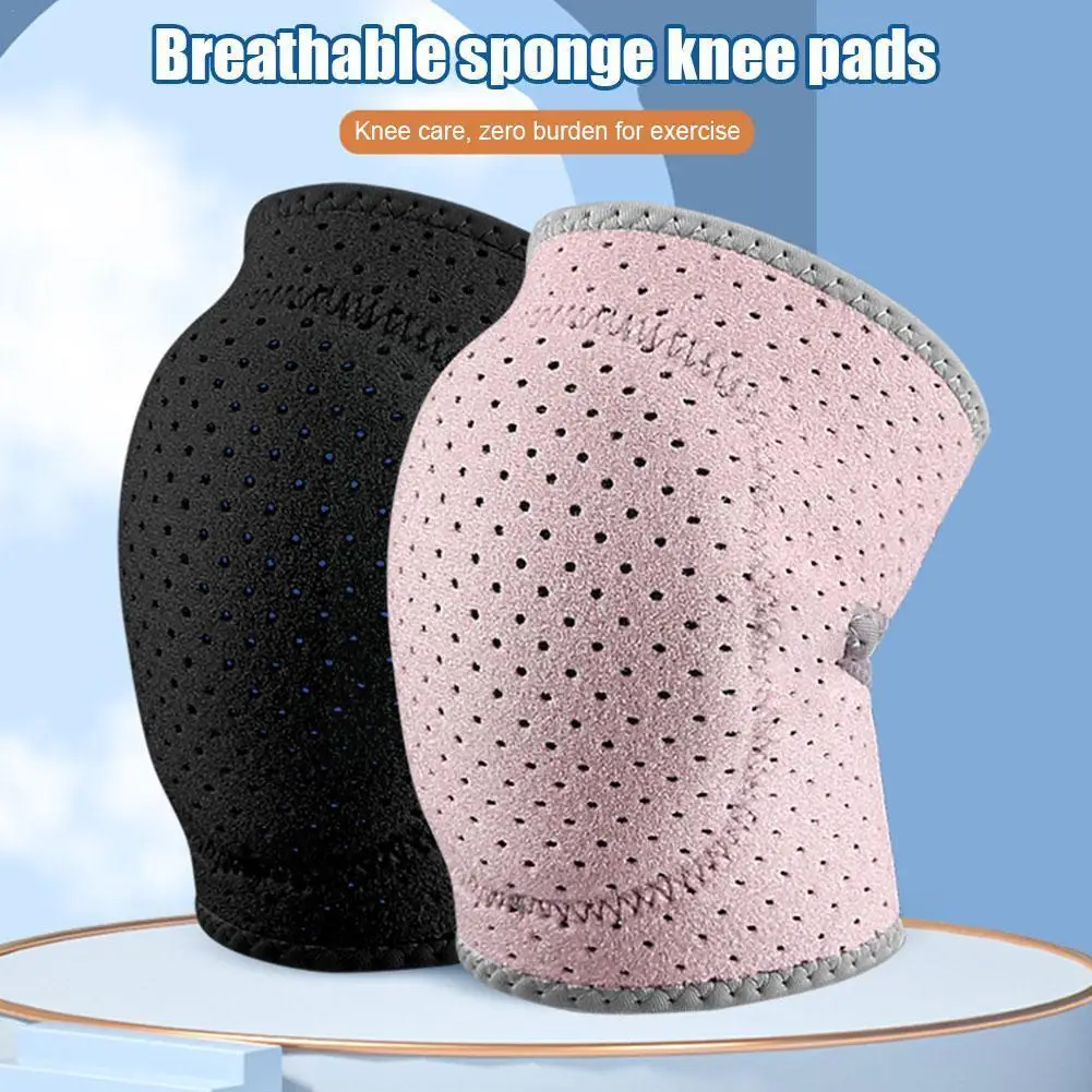 

1 пара спортивных наколенников, защита колена для планшетов, эластичная губка для йоги и тренировок, утолщенный аксессуар, поддерживающий фиксатор коленей для тренажерного зала Z1F8