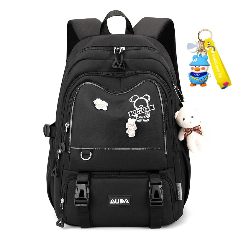 children school bag For girls large Schoolbag Kawaii Primary school book bag school backpack kids Waterproof Travel Rucksack