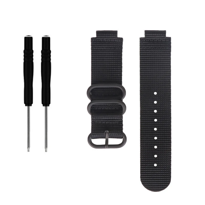 

Ремешок нейлоновый для наручных часов Garmin Forerunner 230 / 235 / 220 / 620 / 630 / 735/ 735XT