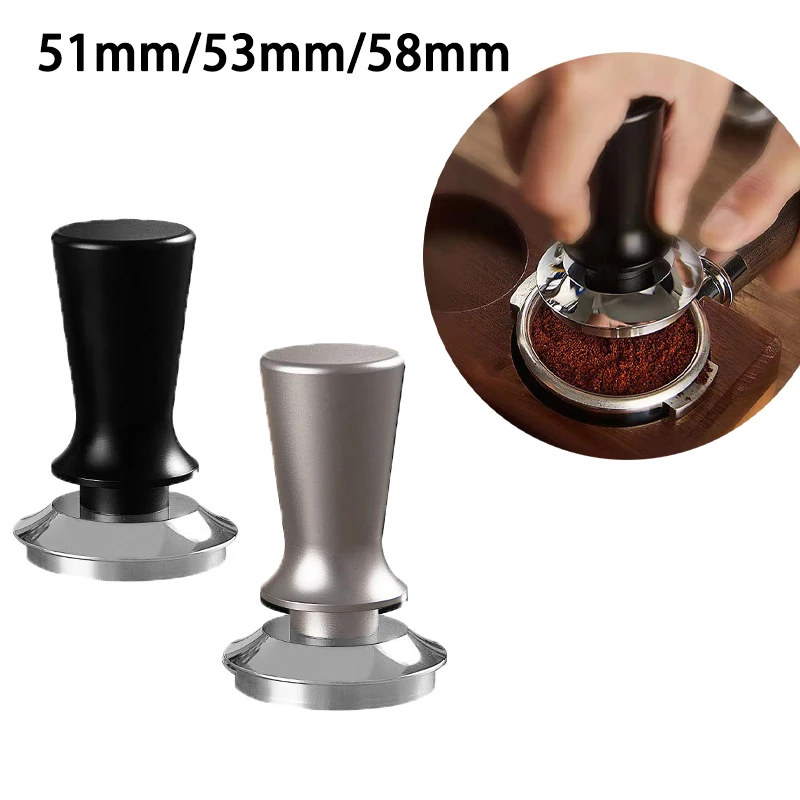 

Тампер для эспрессо, 51/53/58 мм, с плоским основанием, из нержавеющей стали