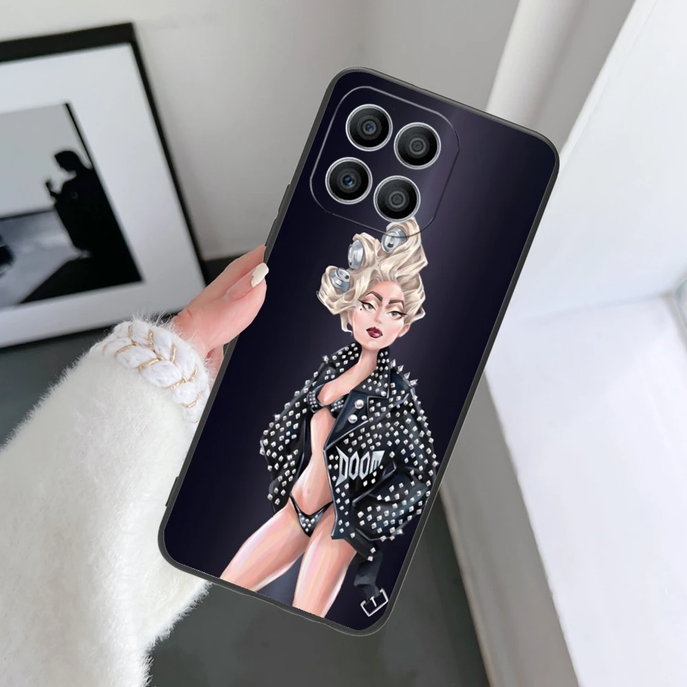 Модный чехол Gaga для мобильного телефона с рисунком Huawei Honor 90 80 70 60 50 30 20 10 9 8 7 Pro S SE