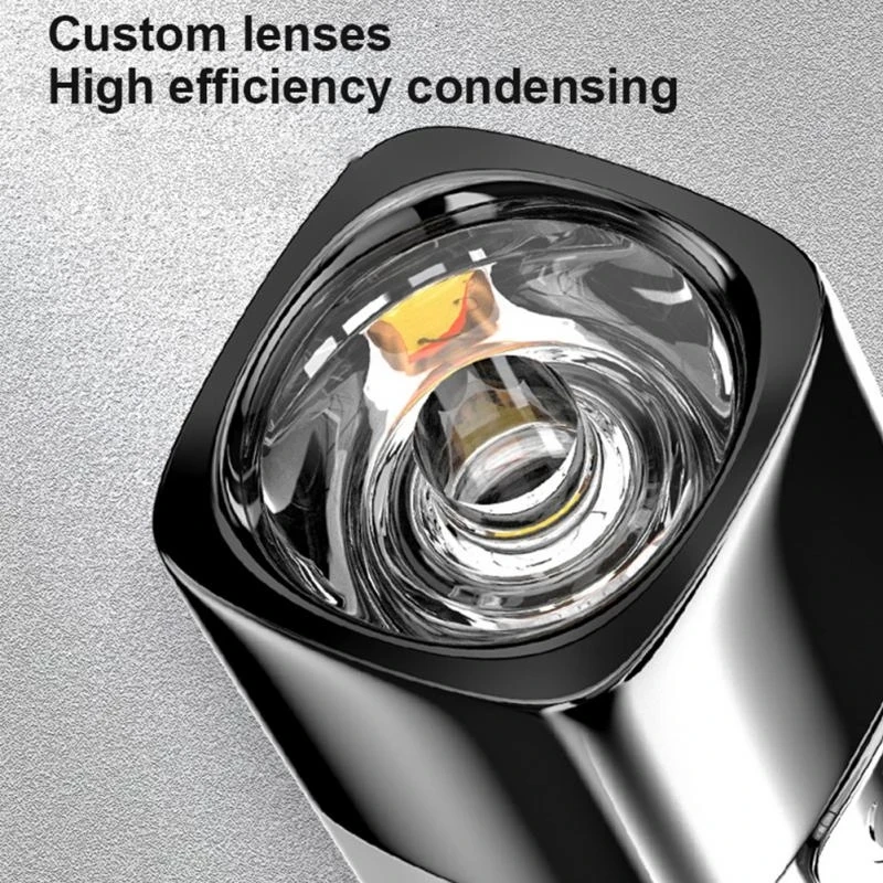 

Super Bright LED Flashlight USB Rechargeable Battery Led Torch for Night Riding Camping Hunting & Indoor Flash Light