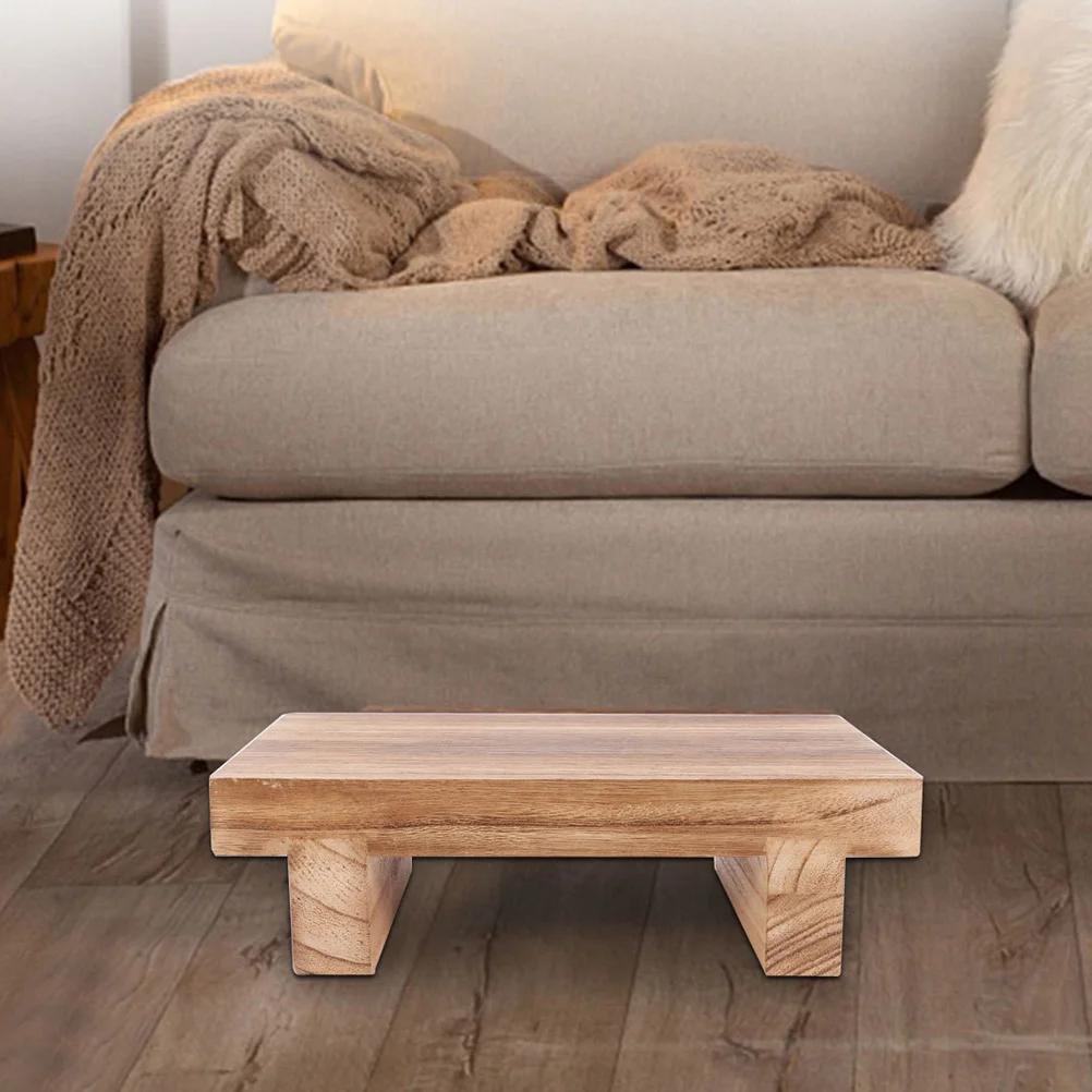 

Деревянная скамейка-табурет для взрослых, прикроватная тумбочка для спальни, Шаговая домашняя мебель