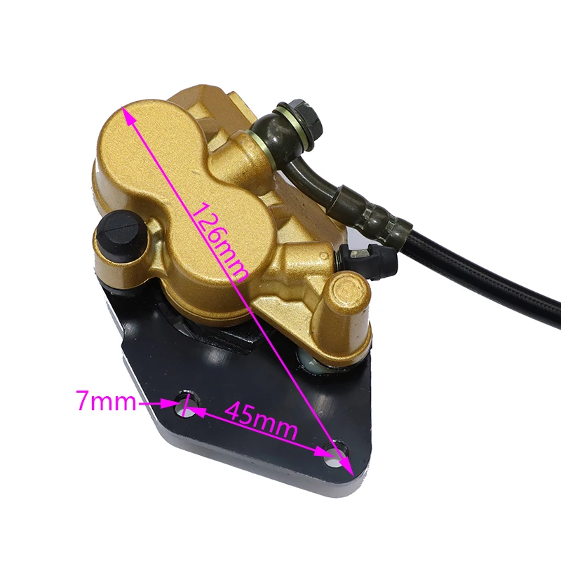 Гидравлическая задняя Дисковая тормозная суппорт для 50cc 70cc 90cc 110cc 125cc CRF50 XR50 ATV QUAD