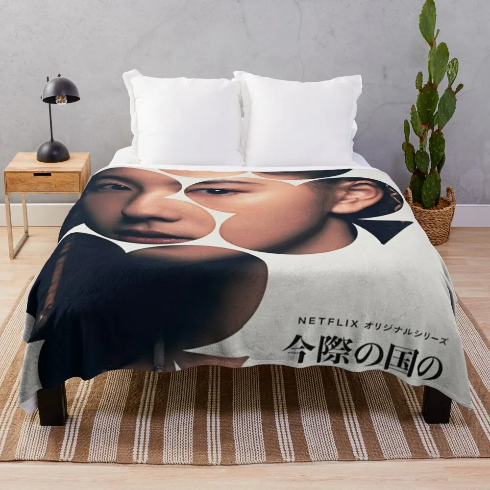 Alice in borderland одеяло манга огромное диванное