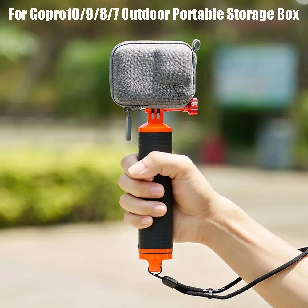 

Mini EVA Case Protective Bag for GoPro Hero 10 9 8 7 Black Silver Sport Camera PU Storage Box Dji Osmo Action Accessories