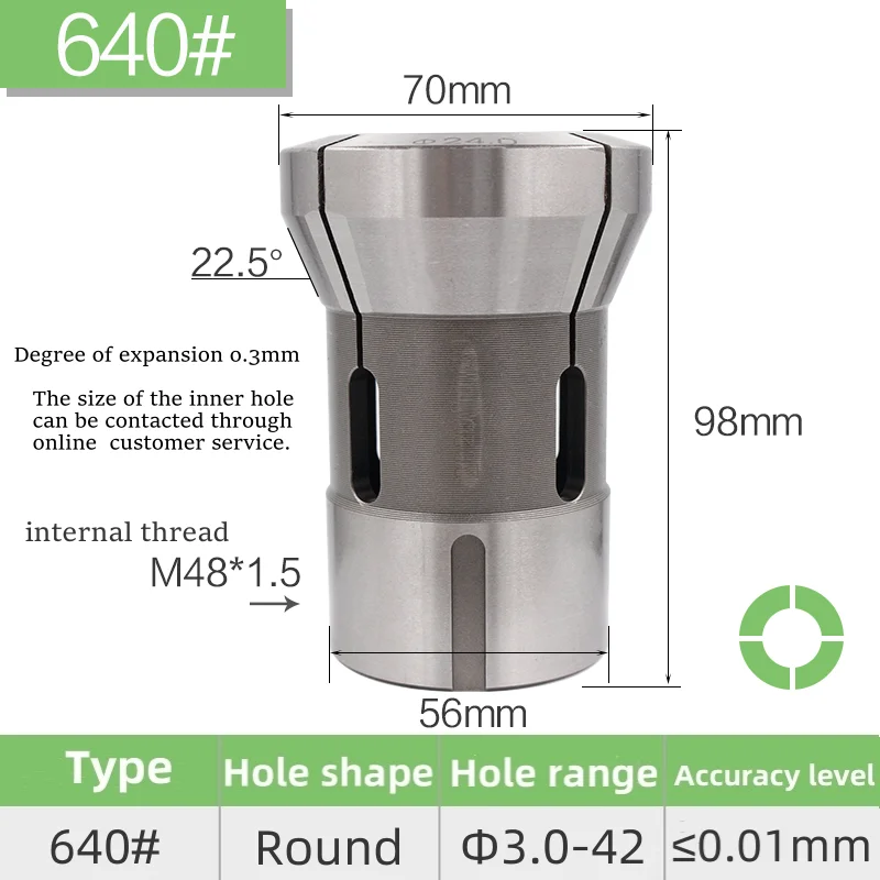 

Stuka Round Hole 0640 Цанга