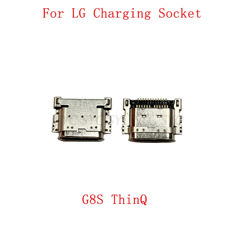 2 шт. разъем для зарядки док-станция LG G8S ThinQ USB-разъем запасные части