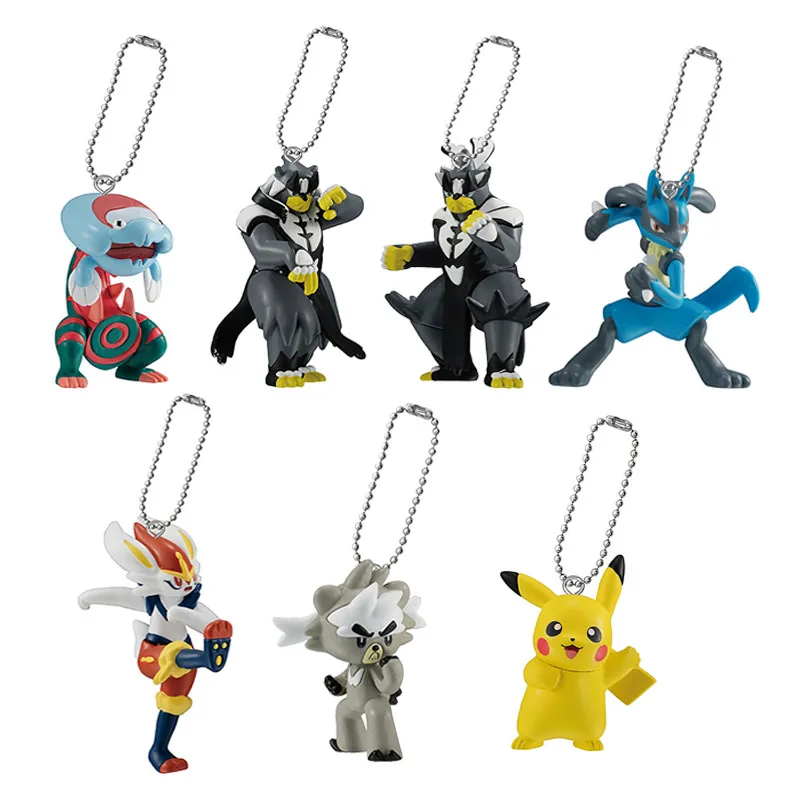 

Покемон меч и щит экшн Pikachu Lucario Cinderace Urshifu Kubfu Dracovish мини модель брелок фигурки игрушки подарки