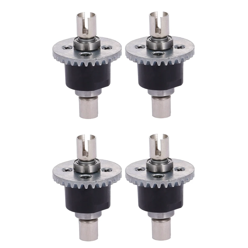 

4Pcs Metal Differential Gear 144001-1309 For Wltoys 144001 1/14 4WD RC Car Spare Part