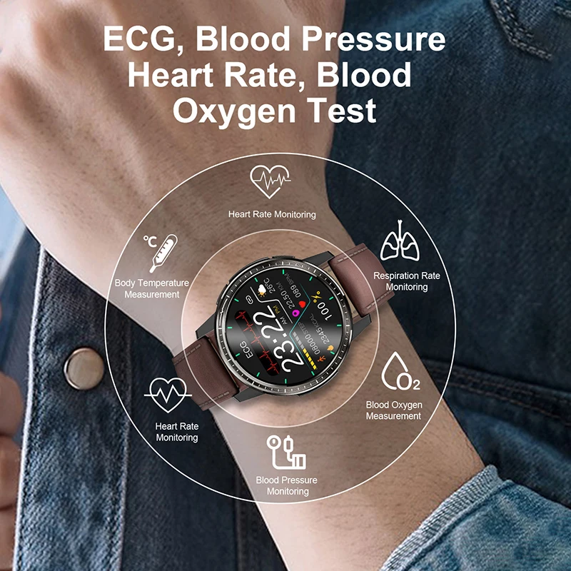 

Smart Watch Men Women Smartband Heart Rate Blood Pressure Monitor Fitness Tracker Sports Bracelet on wrist Bluetooth calling