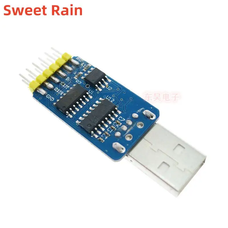 Многофункциональный Последовательный модуль CP2102 liuhe с usb на TTL, 485, 232, переключается между 3,3 В/5 В, совместимый модуль последовательного порта