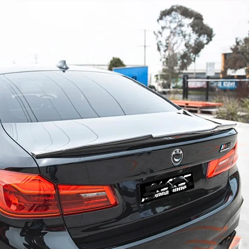 Для BMW F10 F18 M5 спойлер на крышку багажника из углеродного волокна 520 i 525 530 535i