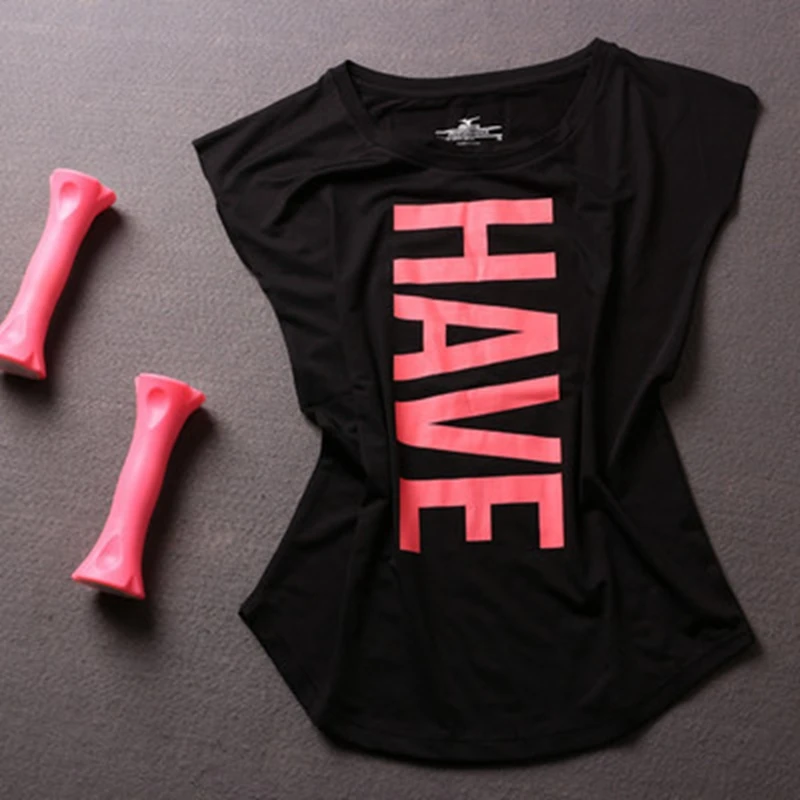 Women Yoga Shirts Sports Fitness Short Sleeve T Shirt Ladies Running Loose Women's Quick Dry tights Tees Tops Clothing | Спорт и