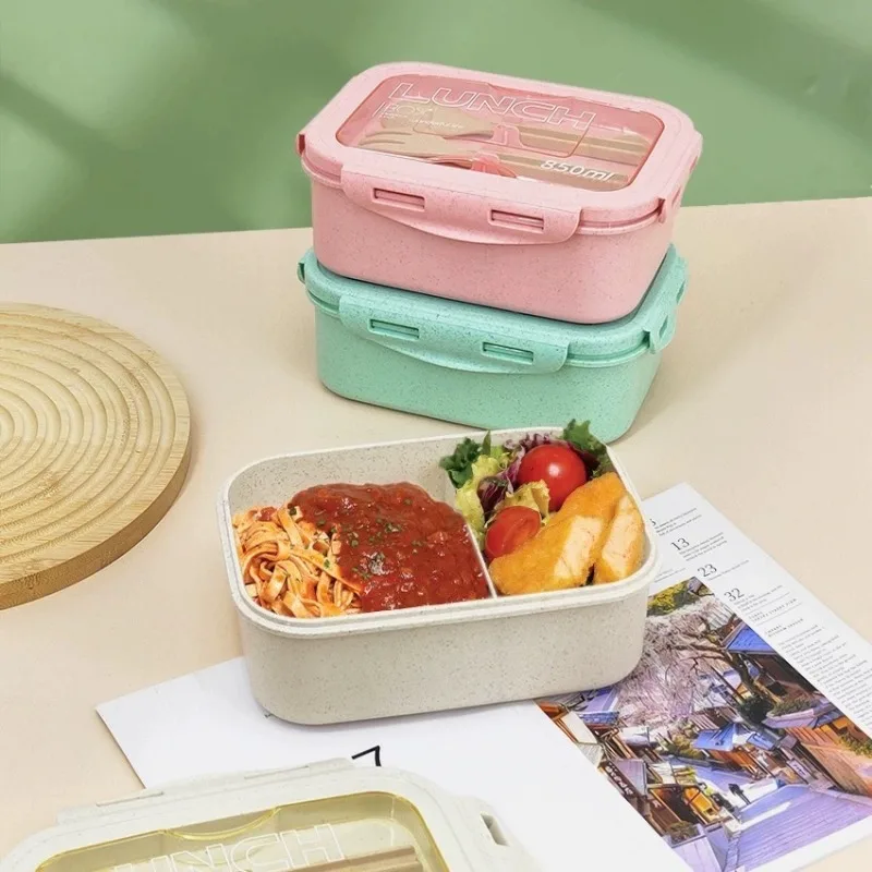 Ланч-бокс В Корейском Стиле С Подогревом Контейнер Для Бенто Микроволновой Печи