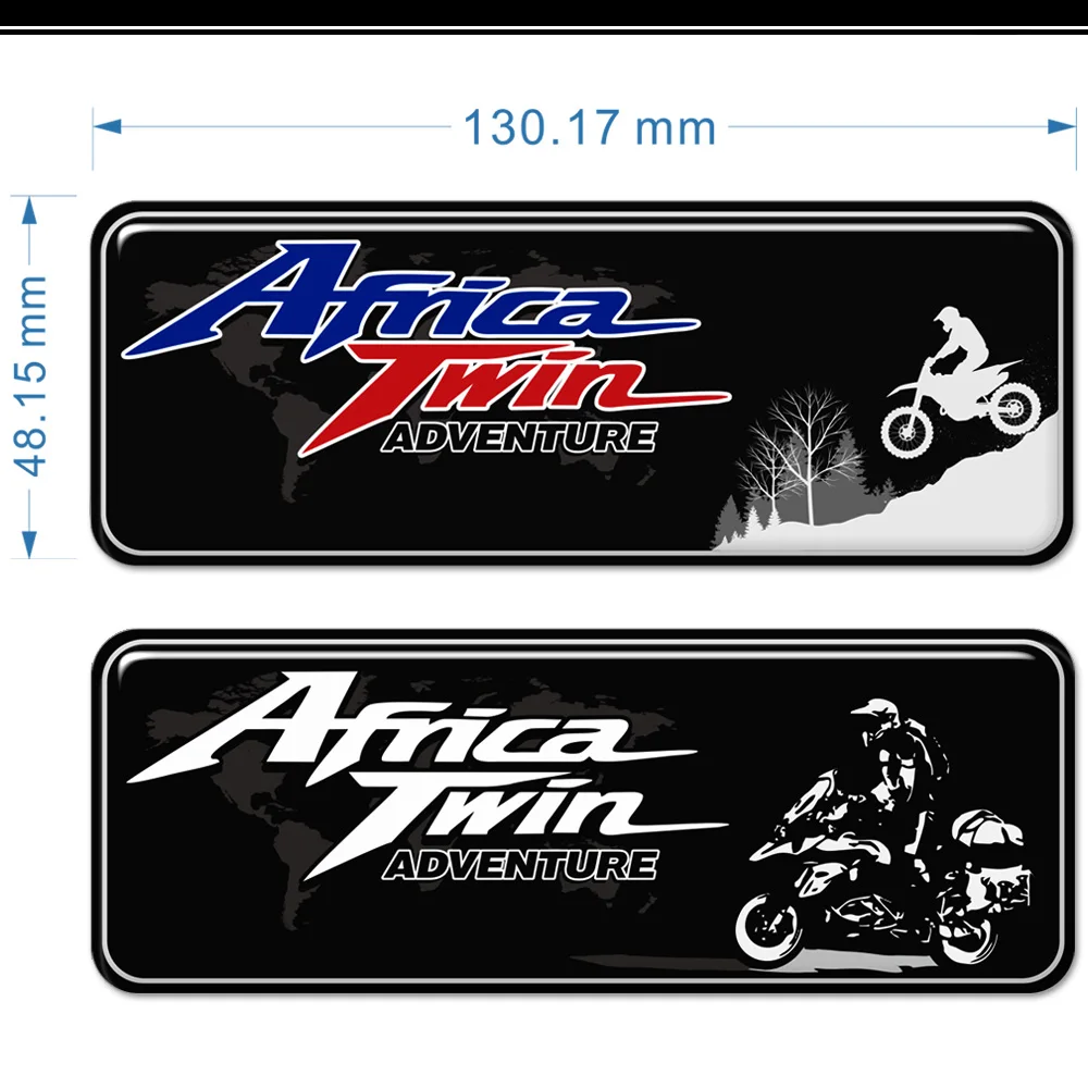 Фото Для Honda Africa Twin CRF1000L CRF 1000 1100 L CRF1100L Adventure Tank Pad Колено багажник кофры багаж лобовое стекло шлем наклейка №1