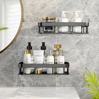 bathroom shelves shower storage holder rack shampoo towel shelf no drilling kitchen storage basket bathroom accessories