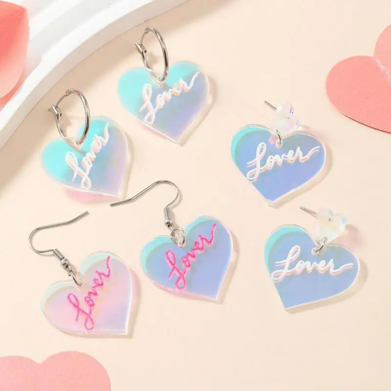 

Женские серьги-подвески с подвеской в виде сердца