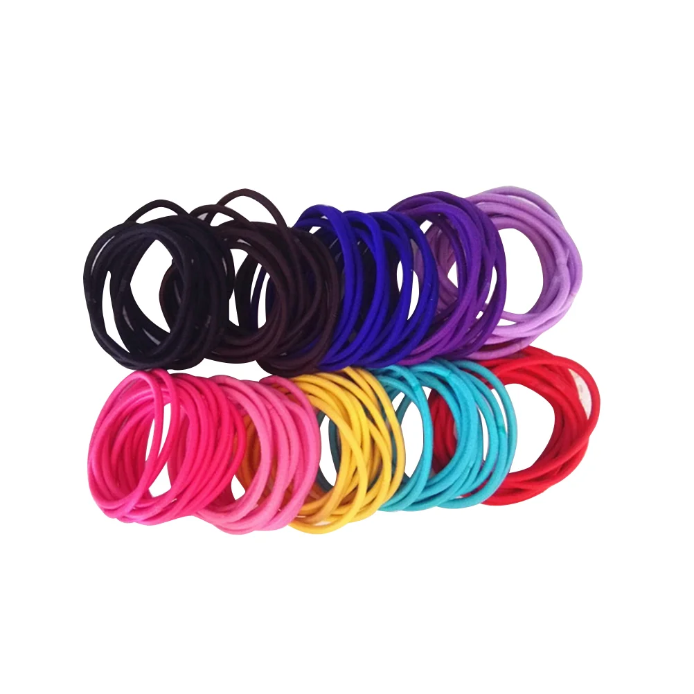 

50pcs Hair Ties Creative Practical Unique Hair Cuff Hair Band for Girls
