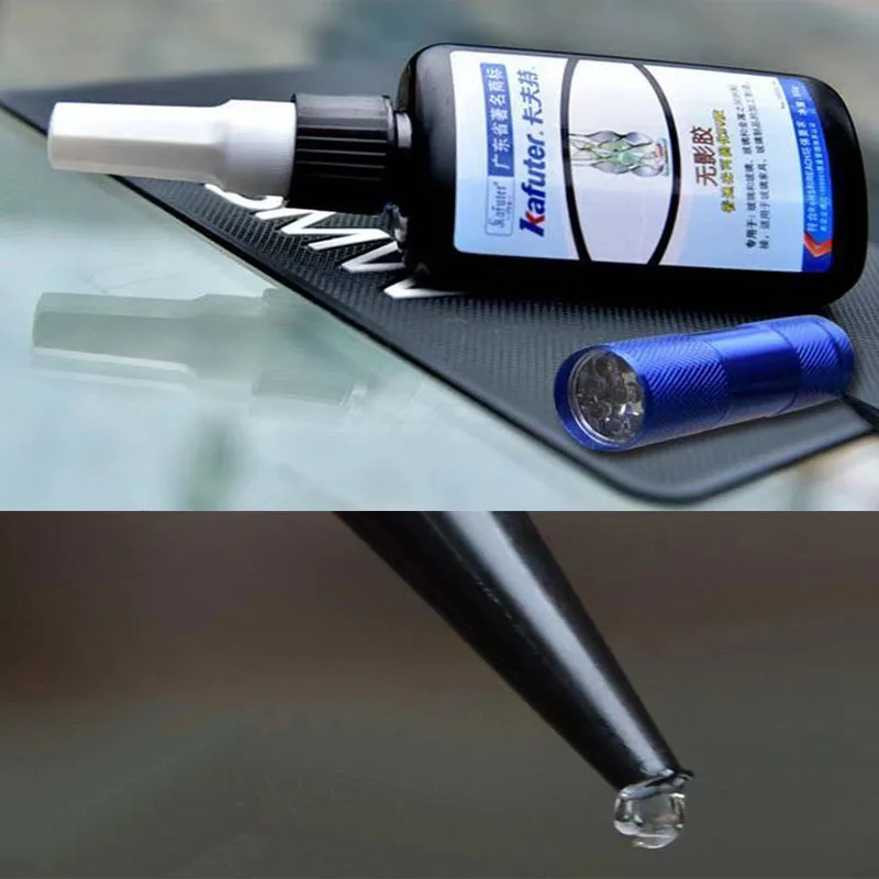 Новый мощный УФ-клей kafуф 50 мл без теней клей из хрустального стекла ПВХ АБС