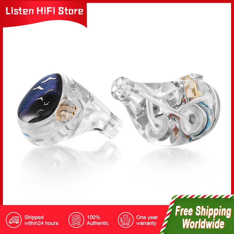 Kinera Celest Phoenixcall 1DD+2BA+2 микропланарные наушники-вкладыши HIFI 5 гибридных драйверов