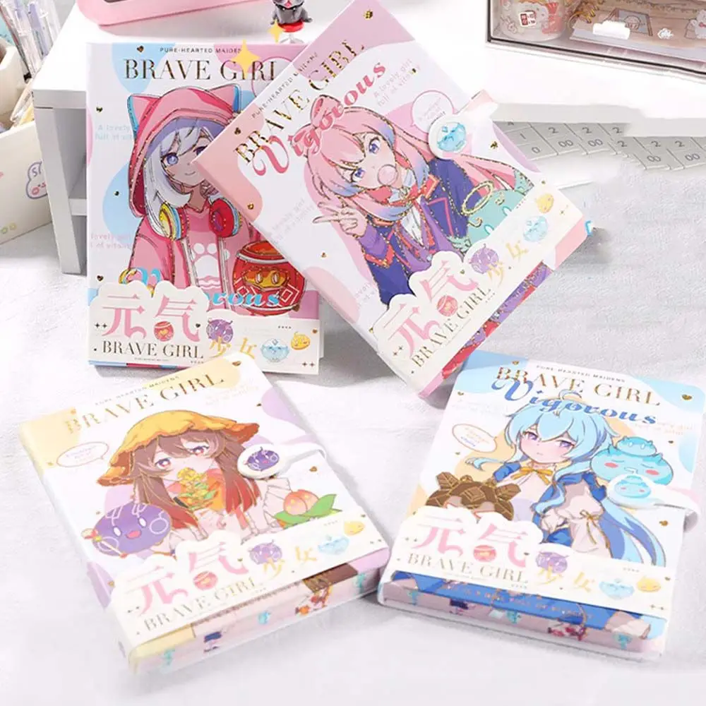 Drawing Office Accessories Journal Notebook Diary Sketchbook Sweetheart Notepad Girl Heart Notebook