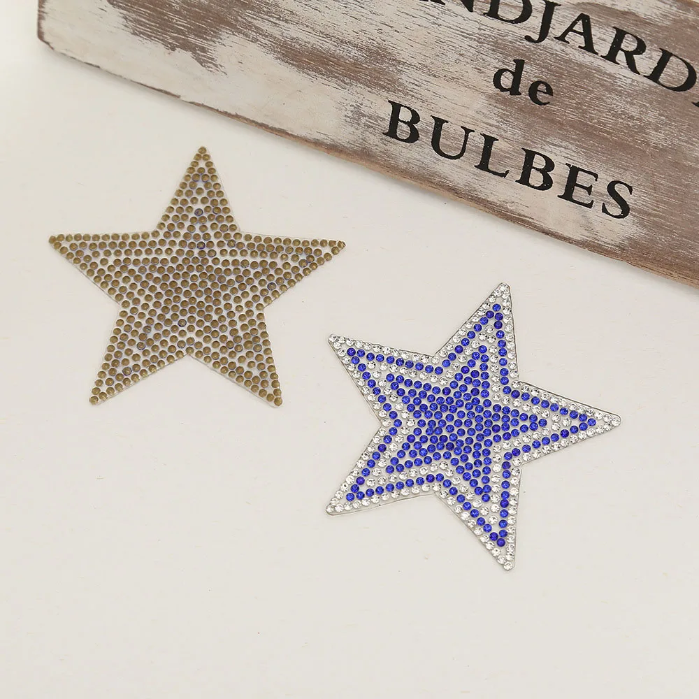 Искусственные нашивки с аппликацией Звездные Декоративные Значки для шитья