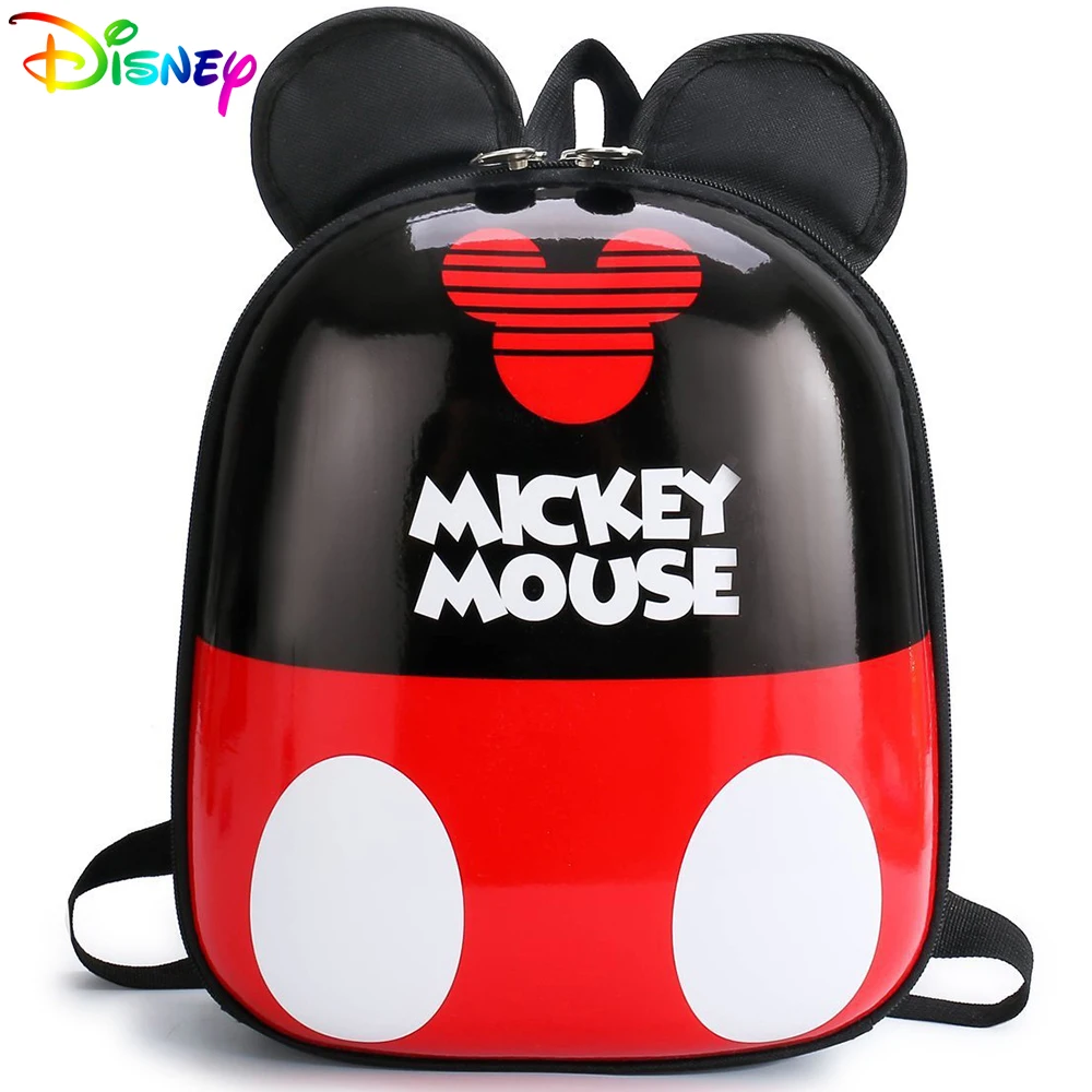 

New Disney Women Fashion Backpack For Girls Cute Mickey School Shoulder Package Luxury Designer Female Cartoon Cute Handbag 2022
