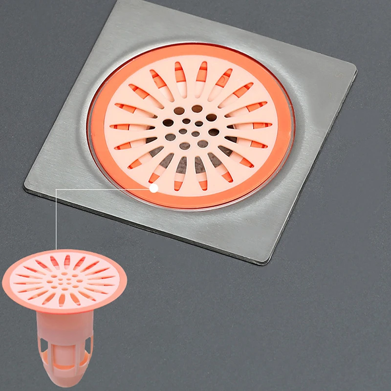 

Deodorant Floor Drain Core Silicone Shower Drain Stopper Insectproof Anti-odor Hair Trap Plug Trap Kitchen Bathroom Toilet Sewer