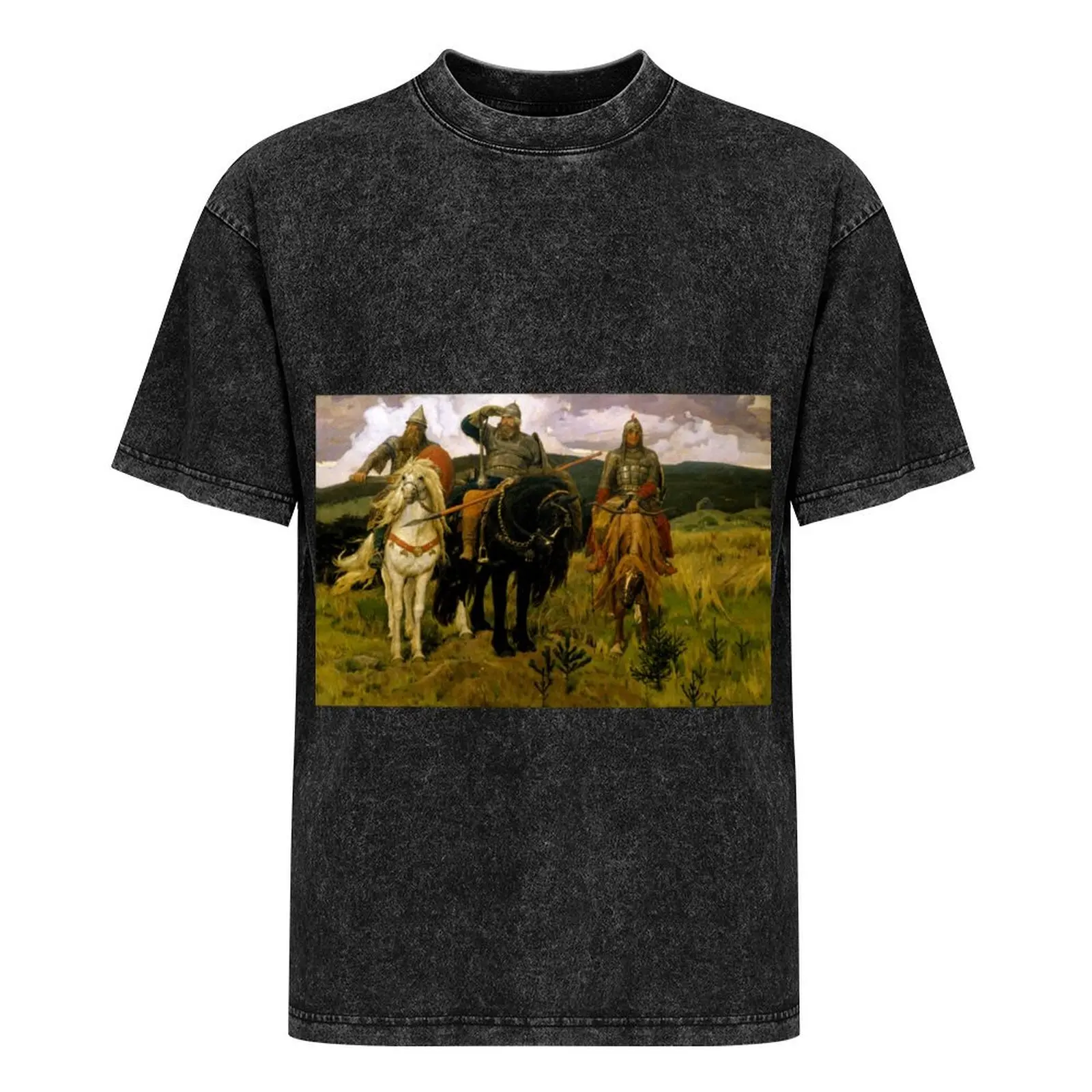 Футболка Heroes (Bogatyri) Viktor Vasnetsov мужская хлопковая